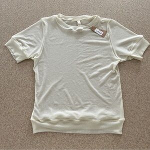Skims XL Sheer Tee | White | Size XL | NWT